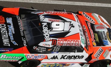 Finalmente Juan Martín Bruno, quedó sexto en el arranque