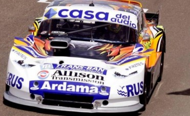 Accidentada jornada de Juan Martín Bruno en Trelew