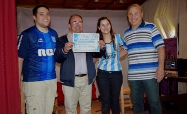 Salomón participó de la creación de la Filial local  de Racing Club