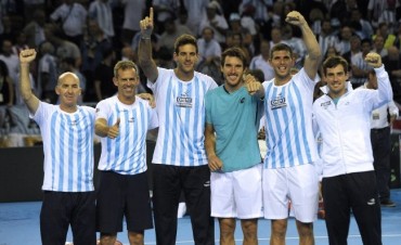 Destino Croacia: el equipo argentino de Copa Davis entrenó por última vez antes de viajar