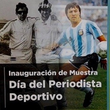 “Festejamos el Día del Periodista Deportivo con una muestra de fotos”