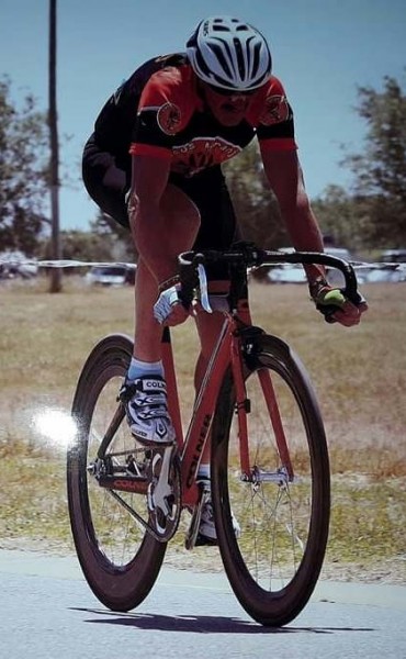 Podio de Miguel Ángel Lubo en Las Flores