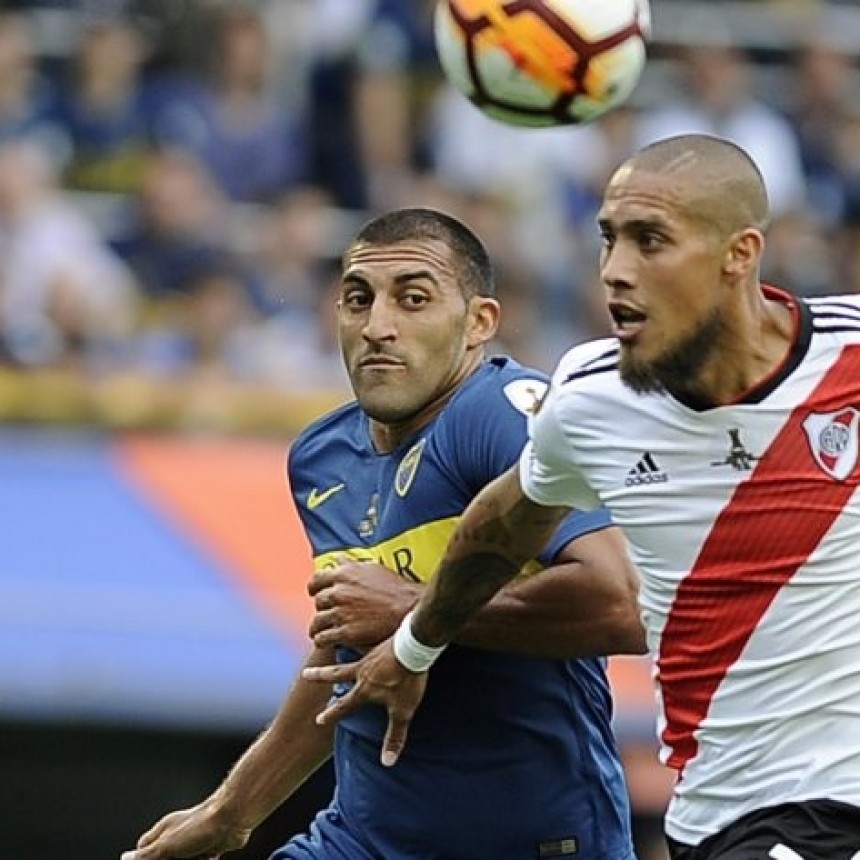 Igualaron Boca-River en el partido de ida de la final de la Libetadores