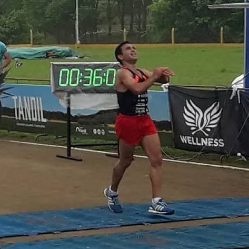 Ezequiel Aguilera hizo podio en la Tandilia 2018