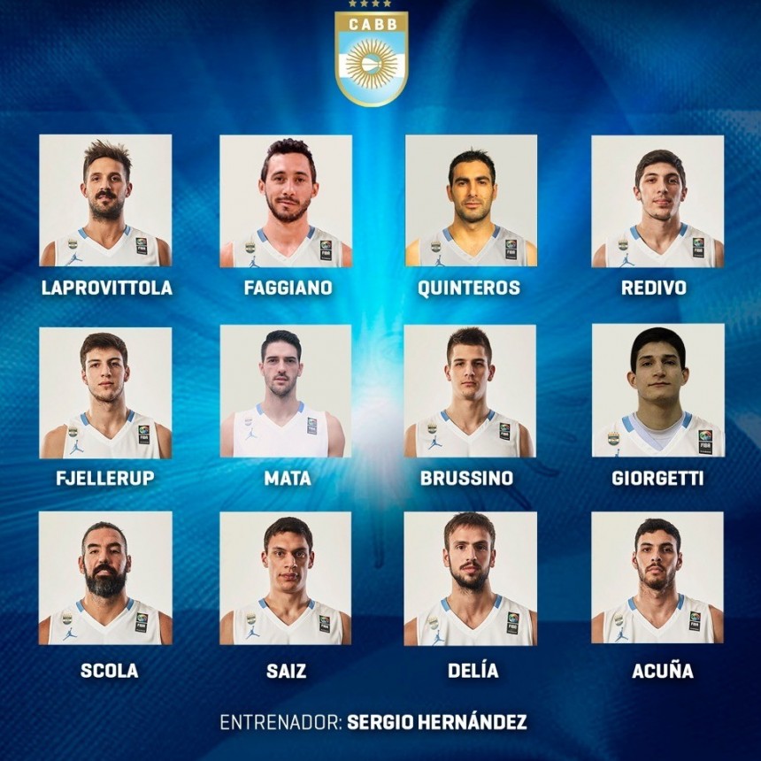 Hernández definió los 12 que buscarán sellar la clasificación en La Rioja, ante EEUU y México