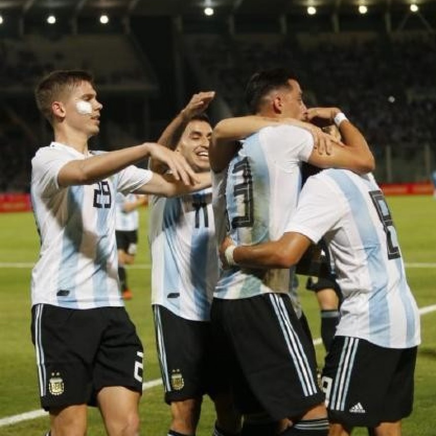 Selección Argentina le ganó a México en el amistoso