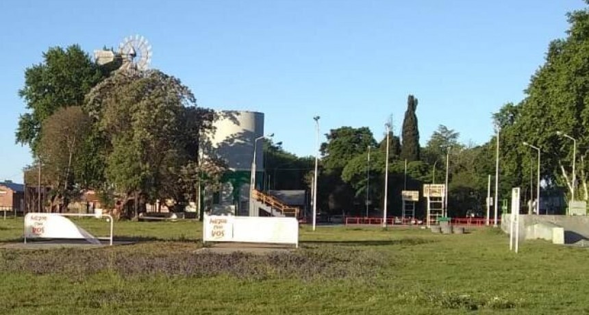 Skatepark:  repararán las redes metálicas en Saladillo