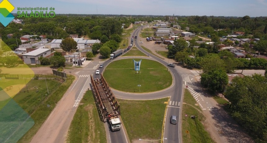 Y UN DÍA, EL VIEJO PUENTE FERROVIARIO ARRIBÓ A SALADILLO...