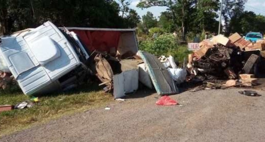 Terrible accidente a la altura de Roque Peréz