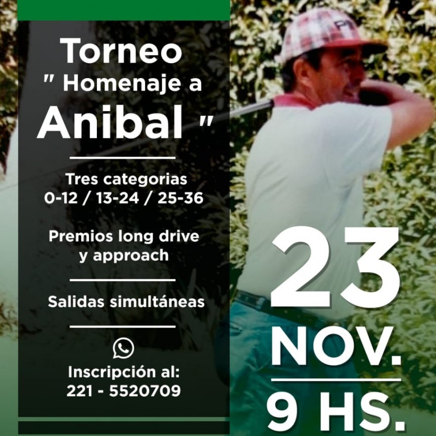 Torneo “Homenaje a Aníbal Massaccesi