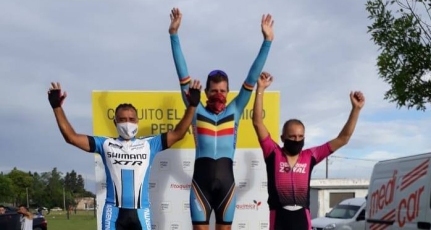 Sebastián Tolosa ganó en la vuelta del ciclismo Pergamino 