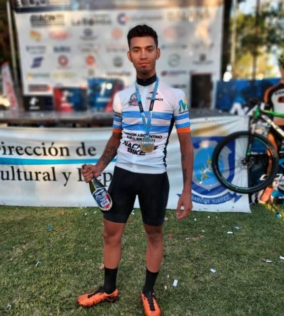 Rural Bike: Emmanuel Tolosa campeón argentino en Marcos Juarez