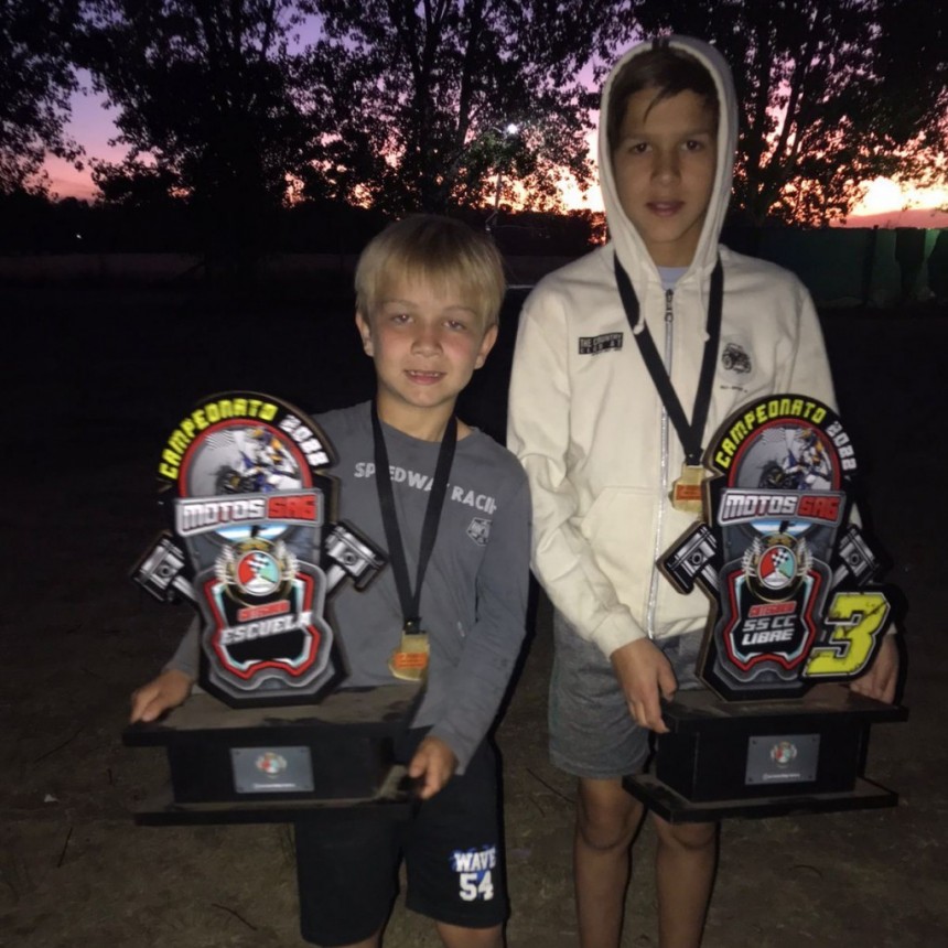 Podio para los hermanos Lucio y Felipe Branca en el Campeonato Bonaerense
