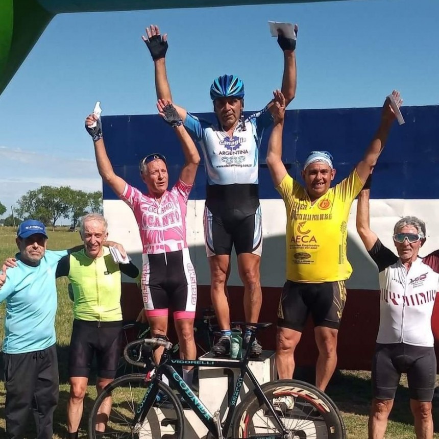 Ciclismo: Saladillenses corrieron en Tapalqué