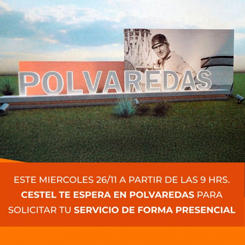 MANO A MANO CON CESTEL: Personal de Internet estará en la biblioteca de Polvaredas.