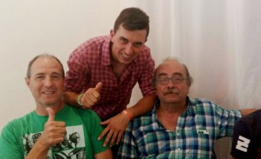 Juan Martín Bruno agasajo a la prensa, amigos y equipo