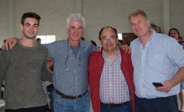 Salomón participó del almuerzo de despedida a Jorge Lacunza