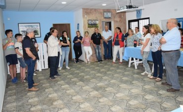 Salomón participó de la inauguración de la Filial de Racing en Saladillo