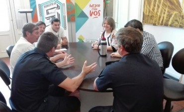 Reunión por operativos de seguridad en el marco de la final del fútbol local