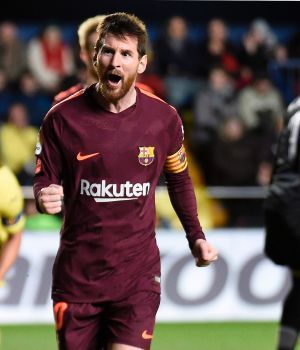 Messi clavó un gol, rompió otro récord y el Barsa sigue líder