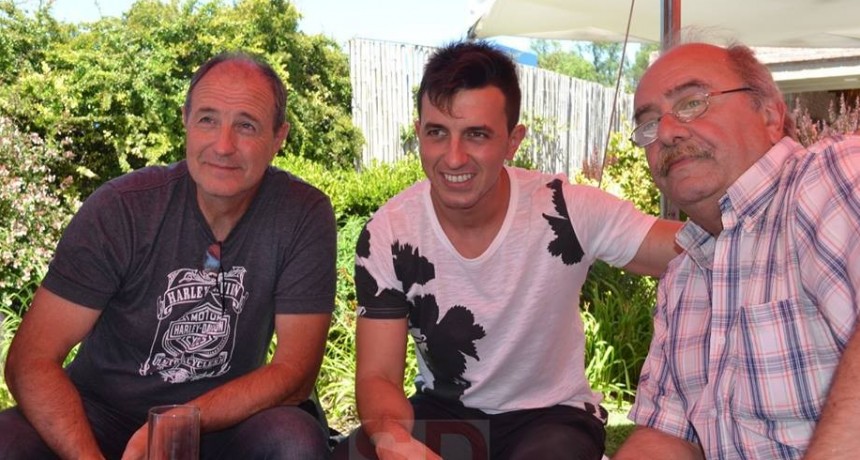 Juan Martín Bruno agasajó a sponsors, amigos y periodistas 