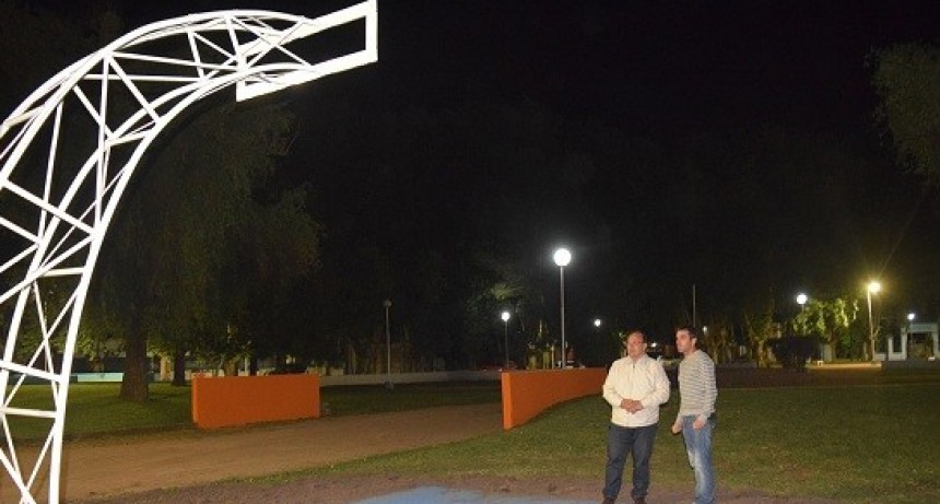 Mejoras e infraestructura deportiva en Plaza Falucho