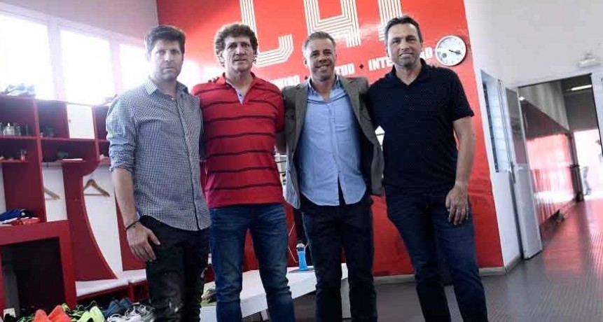 Pusineri, estuvo en Villa Domínico y ya píensa en la pretemporada