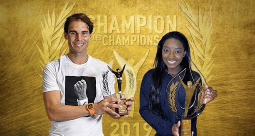 Rafa Nadal y Simone Biles, los mejores de 2019 para 'L'Équipe'