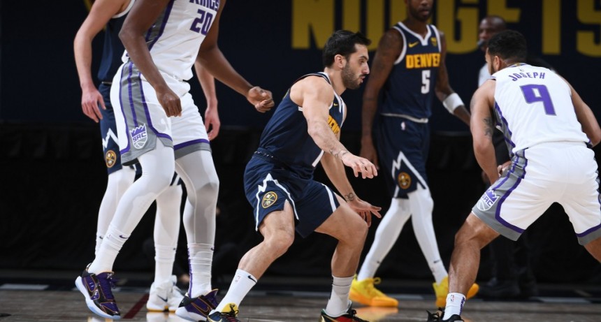 Campazzo, con los Nuggets, se convirtió en el decimotercer argentino en jugar en la NBA