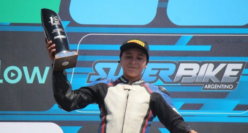 Motociclismo: Valentín Valor ganó en el Gálvez en un emocionante final