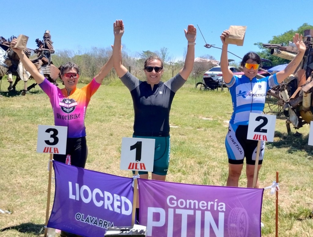 Ciclismo: Podio para Nancy Torres en el Gran Premio de Azul