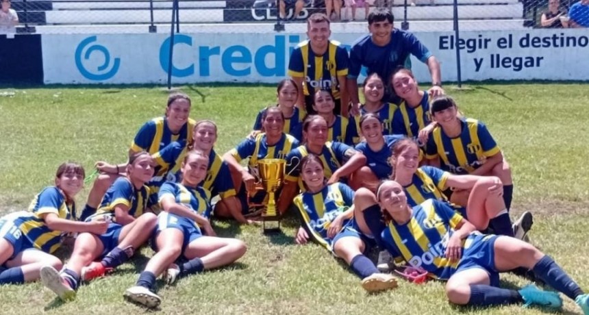 Fútbol: Unión Apeadero es el Campeón en el femenino de primera división 