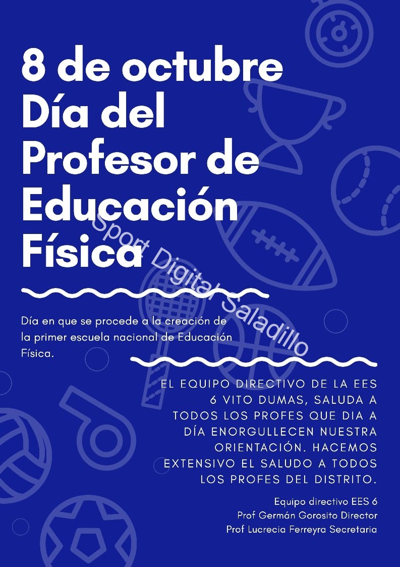 Dia Del Profesor De Educacion Fisica